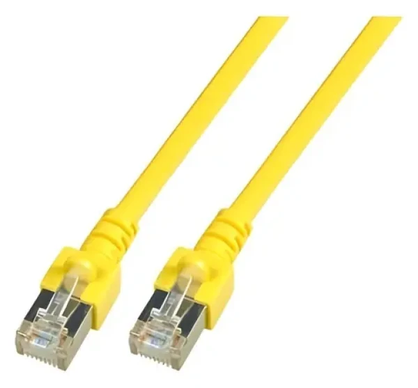 EFB Cat5e SF/UTP žlutá / Patch kabel / RJ-45 / 15 m / PVC / CCA (K5457.15)