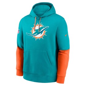 Nike Pánská mikina Miami Dolphins NFL 2024 Sideline Club Hoodie Velikost: XL