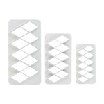 PME geometrická multivykrajovátka Kosočtverce (3 ks)