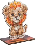 CRYSTAL ART Diamantové malování Safari: Lev