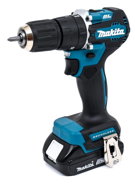 Makita DHP487RAJ / Aku příklepový šroubovák / Li-ion LXT / 18V / 1700 ot-min / 25.500 příklepů-min / 2x 2Ah (DHP487RAJ)