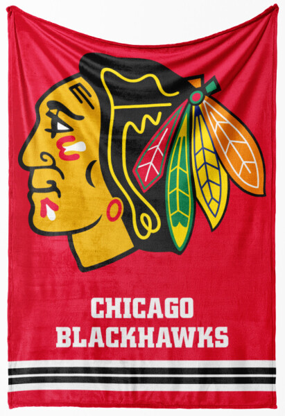 TipTrade Deka Chicago Blackhawks NHL Essential 150x200 cm