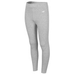 Dětské legíny 4F HJZ22-JLEG001 šedé - 4F 158cm