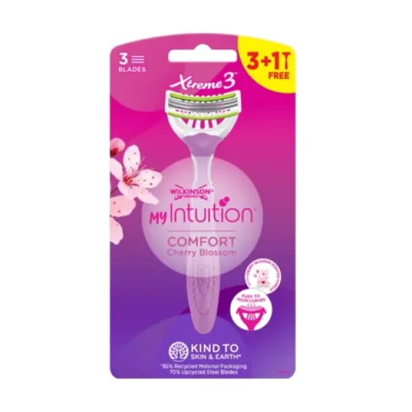 Wilkinson MY Intuition Comfort Cherry Blossom jednorázová holítka dámská 3+1ks (WJD001)
