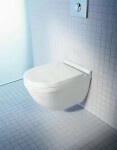 DURAVIT - Starck 3 Závěsné WC, Rimless, HygieneGlaze, bílá 2527092000