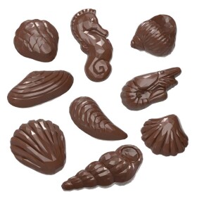Chocolate World polykarbonátová forma na pralinky Mořský svět
