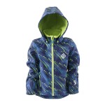 Bunda softshellová chlapecká s kapucí, Pidilidi, PD1102-02, modrá - 98 | 3roky