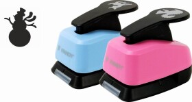 Děrovačka dekorační 25mm - Sněhulák