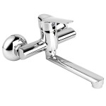 Umyvadlová baterie nástěnná Leonit