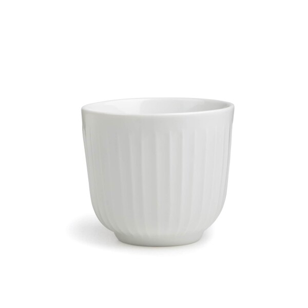 KÄHLER Porcelánový latte cup Hammershøi White 200 ml, bílá barva, porcelán