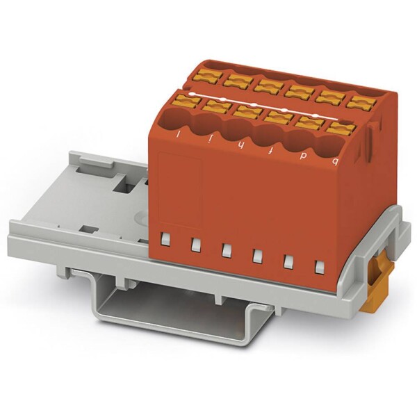 Phoenix Contact 3273026 blok rozvaděče 28.6 mm pružinová svorka červená 8 ks