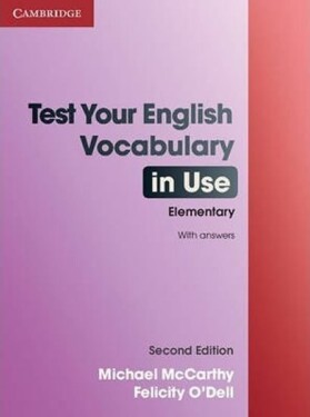 Test Your English Vocabulary in Use Elementary with Answers - Michael McCarthy