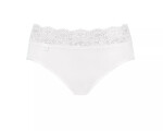 SLOGGI ROMANCE – Midi kalhotky z bavlny Supima® s krajkou Sloggi WHITE 38