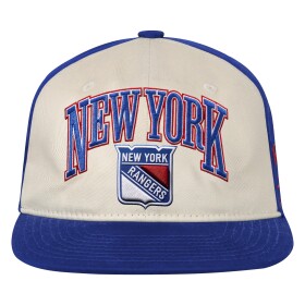 Outerstuff Dětská kšiltovka New York Rangers NHL Flatbrim Arch Deadstock Snapback