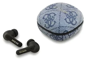 Guess PU 4G Metal Logo ENC TWS modrá / Sluchátka / Bezdrátová / Do uší / ENC (57983130494)