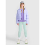 Dívčí péřová bunda se syntetickou výplní 4F 4FJWSS25TDJAF515-52S 158