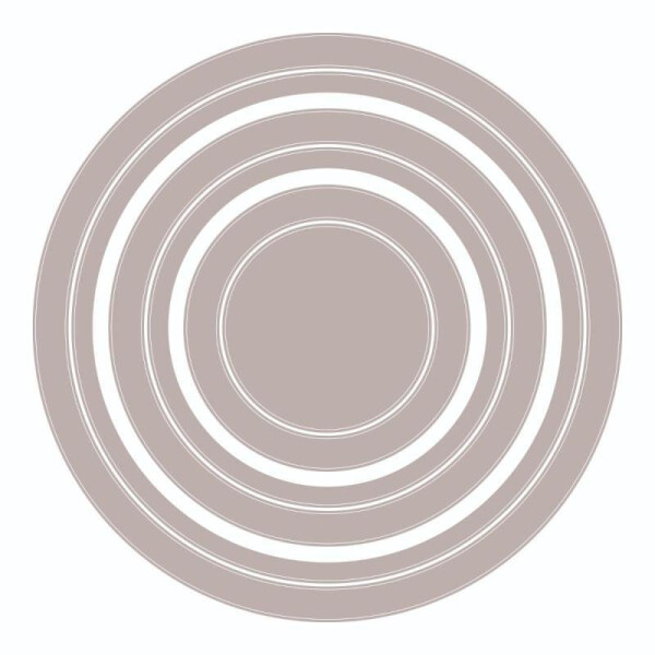 Sizzix vyřezávací kovové šablony Framelits Kruhy