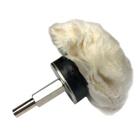 Leštící kotouč Luhmi bílý z bavlny EGL21