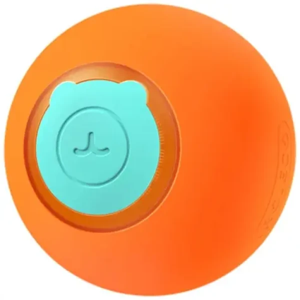 Rojeco Interaktivní míč pro kočky / 3 režimy / LED osvětlení / 180mAh / oranžová (RWJ-12 Orange)
