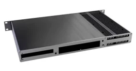 Akasa Galileo TU3 černá / PC skříň / Thin Mini-ITX / 1U / hliníková / OEM (A-ITX29-M1B)