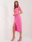 Dámské šaty DHJ SK 17302.93 růžové - FPrice UNI