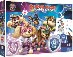 Trefl - Puzzle - Oboustranné puzzle Tlapková patrola: Tým v akci SUPER MAXI