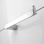 Nimco Kibo chrom sada k WC, WC štětka s keramickým držákem na zeď a držák toaletního papíru Ki set-94KN-26 Ki set-94KN-26