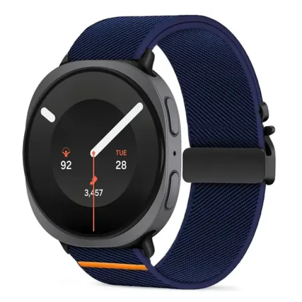 Tech-Protect Nylon Clasp tmavě modrá / Řemínek pro Samsung Galaxy Watch / 40/44/46 mm / Nylon