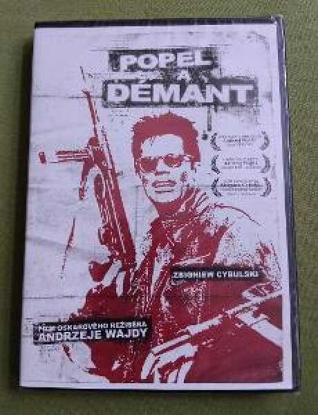 DVD Popel a démant, Andrzej Wajda, Zbigniew Cybulski, NOVÉ, ZABALENÉ
