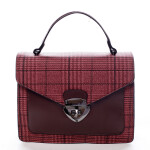 Stylová dámská kabelka do ruky Habib červená