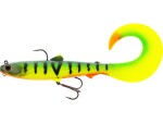 Westin Gumová nástraha Bullteez Curltail R2F Sinking Tiger Perch - 21cm 73g,Westin Gumová nástraha Bullteez Curltail R2F Sinking Tiger Perch - 21cm