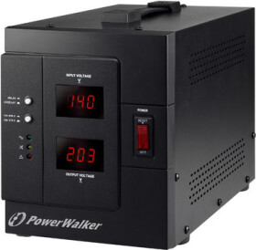 PowerWalker AVR 3000-SIV FR / regulátor napětí / 3000VA / 2400W / 1x FR (10120315)