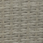 Zahradní sestava 100x60x69cm, polyratan, šedá, AZS-A1442 GREY