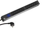 BACHMANN BN0500 / Napájecí panel / 12x C13 / měření po fázích / 2 m (800.2055)
