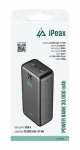 IPEAX Powerbanka 30000 mAh 10.5W černá / 2x USB-A (90010120)