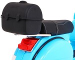 Mamido Dětský elektrický skútr Vespa modrý