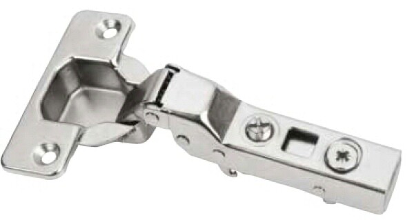 Strong StrongHinges S5 závěs klip polonaložený, bez tlumení, 110°, excentr, vrut (198819)