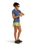 Dámské merino tričko s krátkým rukávem ICEBREAKER Wmns 125 Cool-Lite Speed SS Tee, Dawn velikost: XL
