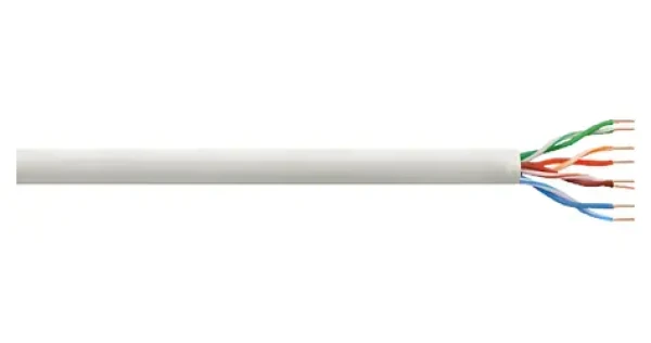 Logilink CAT6 U/UTP šedá / Síťový kabel / 100 m / PVC / Cu vodič (CPV0021)