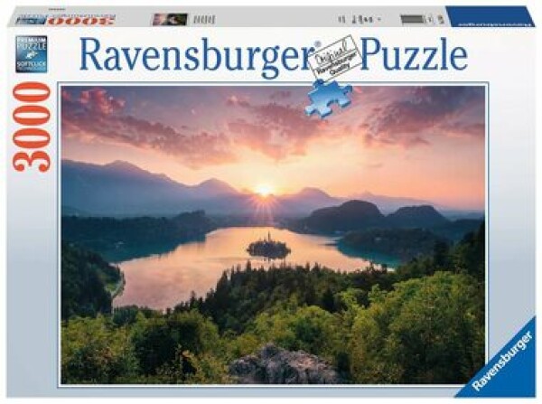 RAVENSBURGER Bledské jezero Slovinsko 3000 dílků