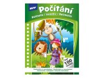 Omalovánky se samolepkami A4, 16 stran - Počítání
