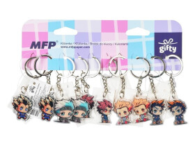 Přívěšky na klíče - Anime mix 10ks