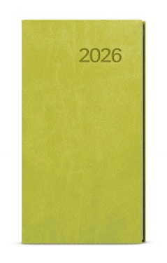 Týdenní diář 2026 Baloušek kapesní Jakub - Vivella zelená