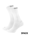 Horsefeathers DELETE 3PK white pánské kvalitní ponožky