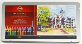 KOH-I-NOOR Akvarelové pastelky Mondeluz 3725 - 36 ks (25842)