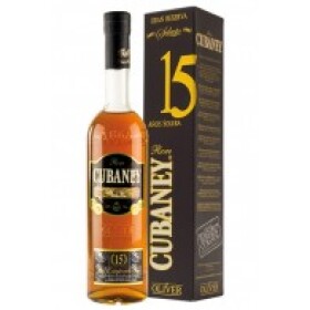 Ron Cubaney ESTUPENDO Solera Rum 15y 38% 0,7 l (tuba)