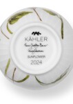 KÄHLER Porcelánový hrnek Hammershøi Summer Sunflower, žlutá barva, porcelán