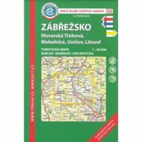 Zábřežsko /KČT 52 1:50T Turistická mapa