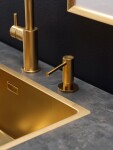 Nerezový dřez Reginox New York 40x40, R35139, Gold Flax R35139