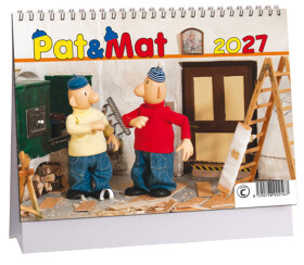 Stolní kalendář 2027 Aria Pat a Mat